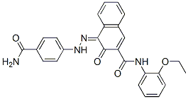 (4Z)-4-[(4-carbamoylphenyl)hydrazinylidene]-n-(2-ethoxyphenyl)-3-oxo-naphthalene-2-carboxamide Structure,63661-01-8Structure