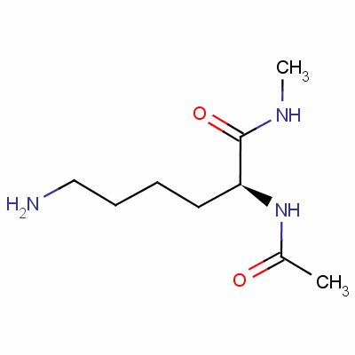 Ac-lys-nhme Structure,6367-10-8Structure