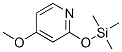 Pyridine, 4-methoxy-2-[(trimethylsilyl)oxy]-(9ci) Structure,63676-48-2Structure