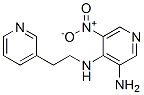 3-Amino-5-nitro-4-[2-(3-pyridyl)ethylamino]pyridine Structure,63680-97-7Structure