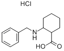 2-Benzylamino-cyclohexanecarboxylic acid hydrochloride Structure,63683-37-4Structure