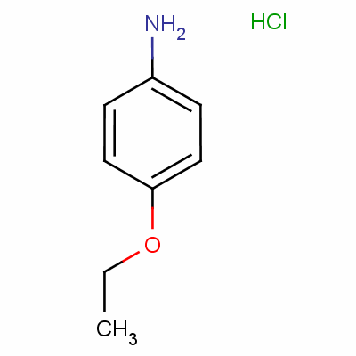 4-Phenetidine hydrochloride Structure,637-56-9Structure