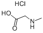 2-(Methylamino)aceticacidhydrochloride Structure,637-96-7Structure