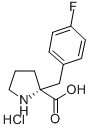 (R)-alpha-(4-fluorobenzyl)-proline-hcl Structure,637020-68-9Structure