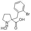 (R)-alpha-(2-bromobenzyl)-proline-hcl Structure,637020-86-1Structure