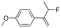 Benzene, 1-(2-fluoro-1-methylenepropyl)-4-methoxy-(9ci) Structure,637041-24-8Structure