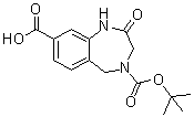 4H-1,4-Benzodiazepine-4,8-dicarboxylicacid-1,2,3,5-tetrahydro-2-oxo-4-(1,1-dimethylethyl)ester Structure,637338-11-5Structure