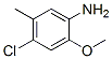 4-Chloro-2-methoxy-5-methylaniline Structure,6376-14-3Structure