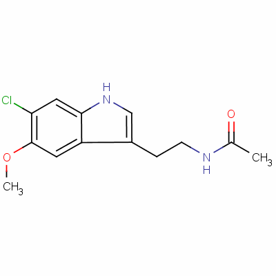 6-Chloromelatonin Structure,63762-74-3Structure