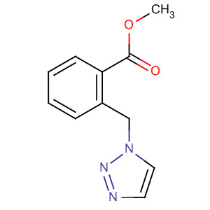 2-(1H-1,2,3-triazol-1-ylmethyl)benzoic acid methyl ester Structure,63777-61-7Structure