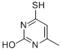 4-Mercapto-6-methylpyrimidin-2(1h)-one Structure,638-13-1Structure