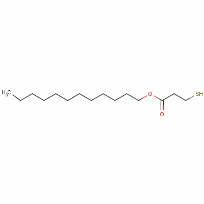 Dodecyl 3-mercaptopropionate Structure,6380-71-8Structure