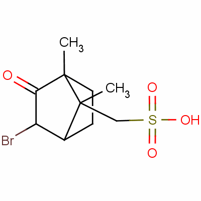 3-Bromo-2-oxobornane-8-sulphonic acid Structure,63808-77-5Structure