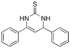 4,6-Diphenyl-1,2,3,4-tetrahydropyrimidine-2-thione Structure,6381-55-1Structure