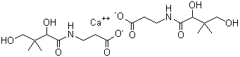 Dl-pantothenic acid calcium salt Structure,6381-63-1Structure