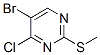 5-Bromo-4-chloro-2-methylsulfanylpyrimidine Structure,63810-78-6Structure