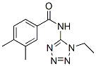 Benzamide, n-(1-ethyl-1h-tetrazol-5-yl)-3,4-dimethyl-(9ci) Structure,638146-67-5Structure