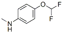 Benzenamine, 4-(difluoromethoxy)-n-methyl-(9ci) Structure,638192-10-6Structure