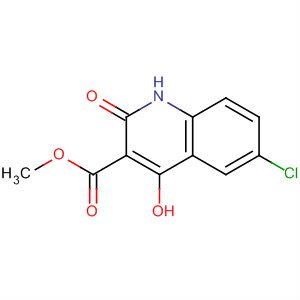 6-Chloro-4-hydroxy-2-oxo-1,2-dihydro-quinoline-3-carboxylic acid methyl ester Structure,638192-18-4Structure