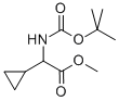 Methyl-2-(tert-butoxycarbonylamino)-2-cyclopropylacetate Structure,638207-62-2Structure