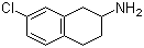 7-Chloro-1,2,3,4-tetrahydronaphthalen-2-ylamine Structure,63823-26-7Structure