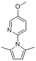 2-(2,5-Dimethyl-1h-pyrrol-1-yl)-5-methoxypyridine Structure,638352-78-0Structure