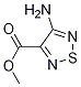 Methyl 4-amino-1,2,5-thiadiazole-3-carboxylate Structure,63875-18-3Structure