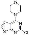 4-(2-Chlorothieno[2,3-d]pyrimidin-4-yl)morpholine Structure,63894-67-7Structure