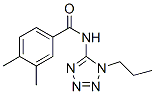 Benzamide, 3,4-dimethyl-n-(1-propyl-1h-tetrazol-5-yl)-(9ci) Structure,639047-29-3Structure