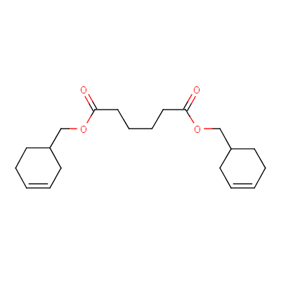 Bis(cyclohex-3-enylmethyl) adipate Structure,63905-29-3Structure