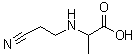 Dl-alanine, n-(2-cyanoethyl)- Structure,63905-32-8Structure