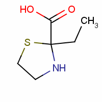 2-Ethylthiazolidinecarboxylic acid Structure,63919-07-3Structure