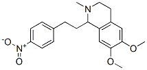 1-(4-Nitrophenethyl)-6,7-dimethoxy-2-methyl-1,2,3,4-tetrahydroisoquinoline Structure,63937-57-5Structure