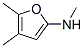 2-Furanamine, n,4,5-trimethyl- Structure,639465-51-3Structure