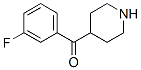 4-(3-Fluorobenzoyl)piperidine Structure,639468-63-6Structure