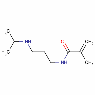 2-Methyl-n-[3-[(1-methylethyl)amino]propyl ]acrylamide Structure,63949-17-7Structure