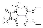 Propanedioic acid,2-1,3-bis(1,1-dimethylethyl)-2,5-dioxo-4-imidazolidinyl-,1,3-diethyl ester Structure,639517-75-2Structure