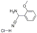 2-Amino-2-(2-methoxyphenyl)acetonitrile hydrochloride Structure,639792-18-0Structure