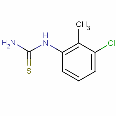 1-(3-Chloro-2-methylphenyl)-2-thiourea Structure,63980-70-1Structure