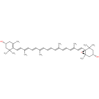 Antheraxanthin Structure,640-03-9Structure