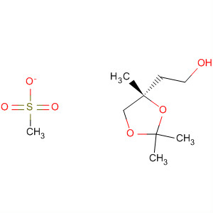 (S)-2,2,4-trimethyl-1,3-dioxolane-4-ethanol methanesulfonate Structure,64018-44-6Structure