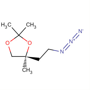 (S)-4-(2-azidoethyl)-2,2,4-trimethyl-1,3-dioxolane Structure,64018-45-7Structure