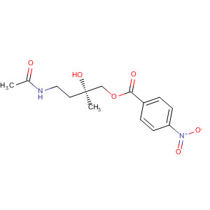 N-[(r)-3-hydroxy-3-methyl-4-[(4-nitrobenzoyl)oxy]butyl ]acetamide Structure,64018-50-4Structure