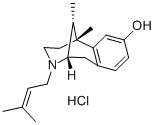 Pentazocine hydrochloride Structure,64024-15-3Structure