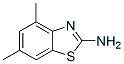 2-Benzothiazolamine,4,6-dimethyl-(9ci) Structure,64036-71-1Structure