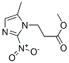 5-Methyl-2-nitro-1h-imidazole-1-propanoic acid methyl ester Structure,64038-63-7Structure