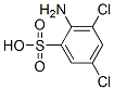 2-Amino-3,5-dichlorobenzenesulfonic acid Structure,6406-21-9Structure