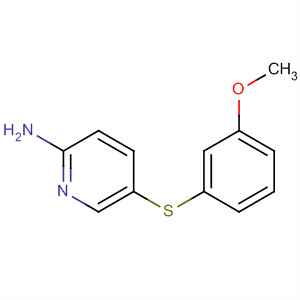 5-[(3-Methoxyphenyl)thio]-2-pyridinamine Structure,64064-36-4Structure