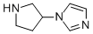 1-(Pyrrolidin-3-yl)-1h-imidazole Structure,64074-20-0Structure