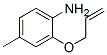 Benzenamine, 4-methyl-2-(2-propenyloxy)-(9ci) Structure,640767-79-9Structure